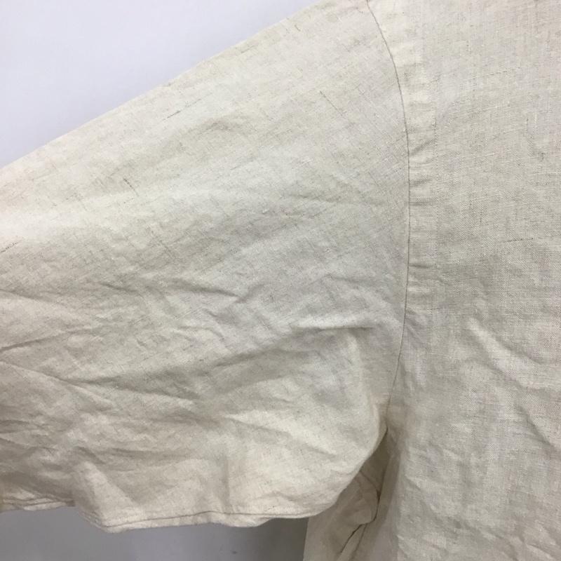 ロエフ LOEFF シャツ、ブラウス 長袖 8881-231-0012 長袖シャツ カラーシャツ カジュアルシャツ 1 無地 ベージュ / ベージュ /  メンズ USED 古着 中古 10111672