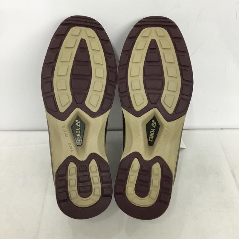 ヨネックス YONEX スニーカー スニーカー SHW-LC30 パワークッション 23cm ウォーキングシューズ 箱有 23.0cm ロゴ、文字 ボルドー / ボルドー /  レディース USED 古着 中古 10147937