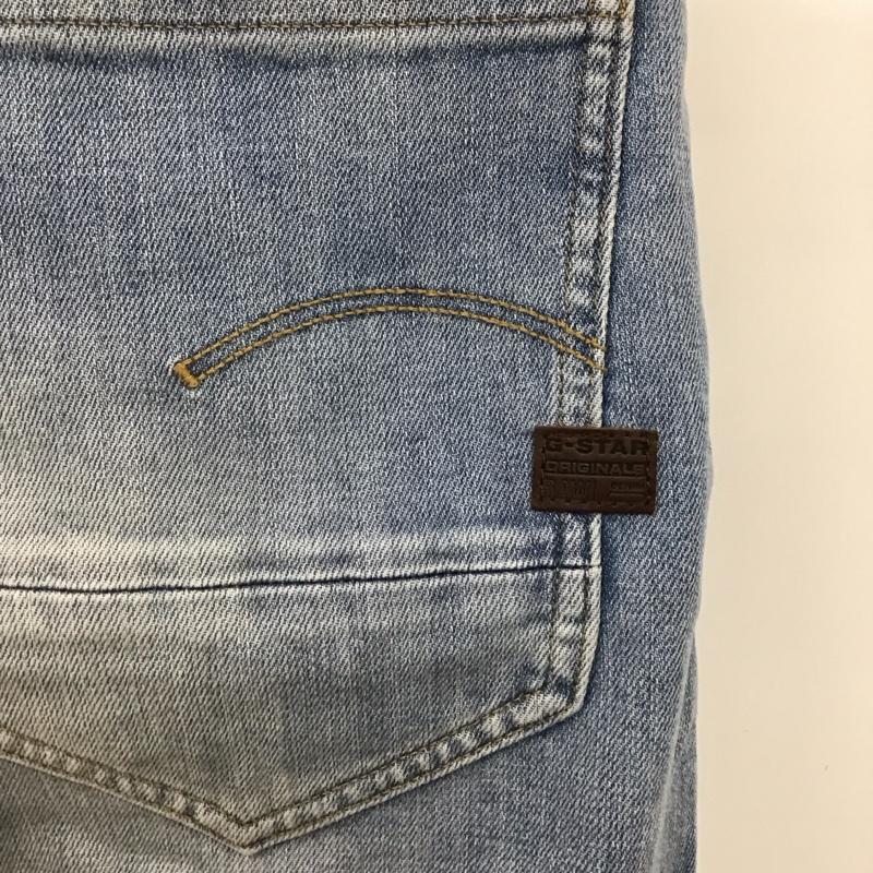 ジースターロゥ G-STAR RAW パンツ デニム、ジーンズ デニムパンツ スリムパンツ ジーンズ ストレッチパンツ 34 無地 インディゴ / インディゴ /  メンズ USED 古着 中古 10119452