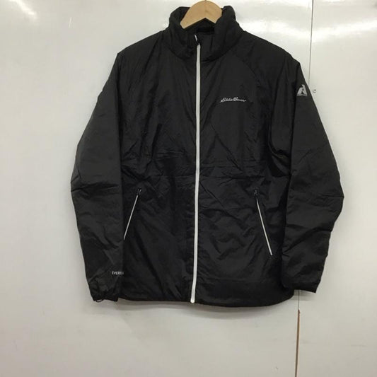 エディーバウアー Eddie Bauer ジャケット、上着 ダウンジャケット L 無地 X ロゴ、文字 黒 / ブラック /  レディース USED 古着 中古 10141714