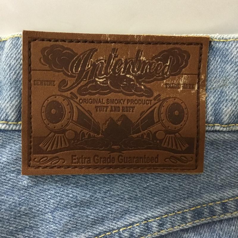インターブリード INTERBREED パンツ ショートパンツ ハーフパンツ デニムショートパンツ カジュアルパンツ M 無地 インディゴ / インディゴ /  メンズ USED 古着 中古 10108392