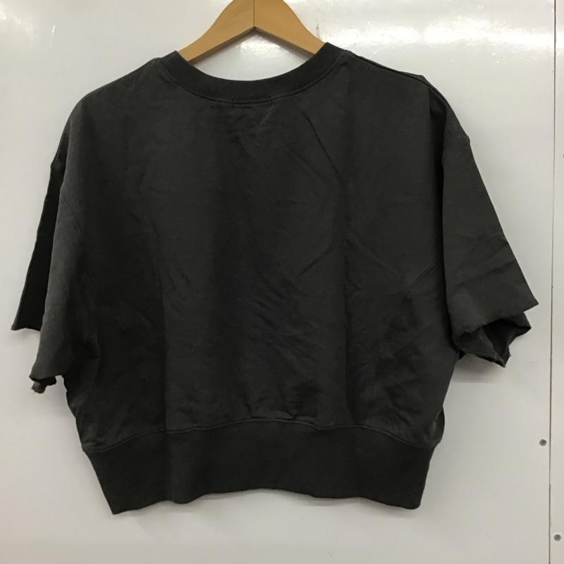 チャオパニックティピー CIAOPANIC TYPY カットソー 半袖 半袖カットソー プリントTシャツ クルーネックカットソー ロゴ、文字 灰 / グレー /  レディース USED 古着 中古 10135438