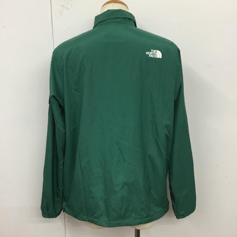 ザノースフェイス THE NORTH FACE ジャケット、上着 ジャケット、ブレザー np22030 コーチジャケット ナイロンジャケット アウター XL ロゴ、文字 緑 / グリーン /  メンズ USED 古着 中古 10120848