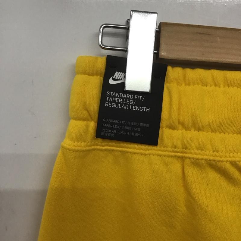 ナイキ NIKE パンツ ワークパンツ、ペインターパンツ bq6468-728 スウェットパンツ ワイドパンツ S 無地 黄 / イエロー /  メンズ USED 古着 中古 10145548