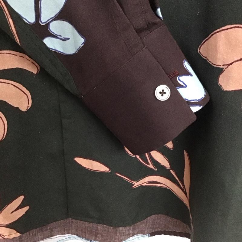 ポールスミス Paul Smith シャツ、ブラウス 長袖 長袖シャツ 総柄プリントシャツ L プリント マルチカラー / マルチカラー /  メンズ USED 古着 中古 10142111