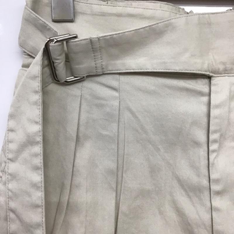 ル・グラジック LE GLAZIK パンツ ショートパンツ ハーフパンツ 36 無地 アイボリー / アイボリー /  レディース USED 古着 中古 10132411