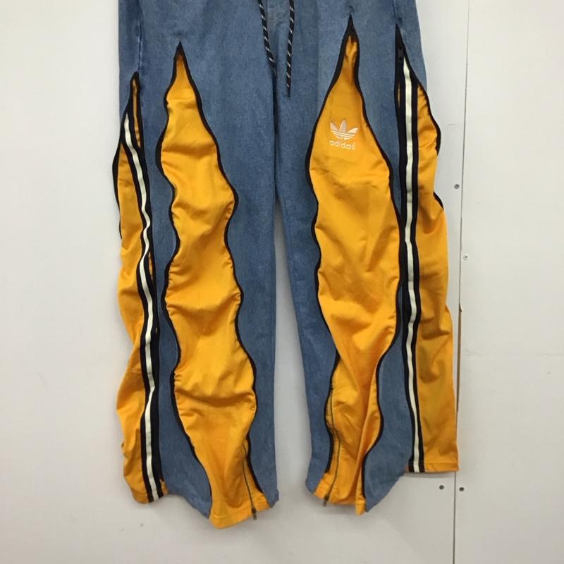 古着 USED パンツ デニム、ジーンズ デニムパンツ ワイドパンツ カジュアルパンツ 古着 リメイク  インディゴ / インディゴ /  メンズ USED 古着 中古 10149981
