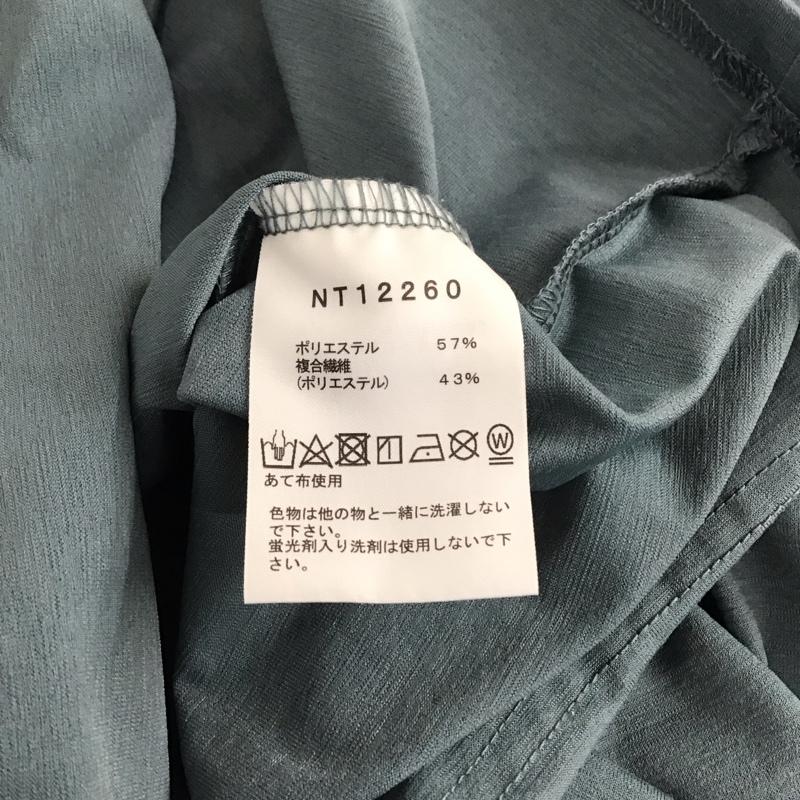 ザノースフェイス THE NORTH FACE カットソー 長袖 nt12260 L/SAiryRelaxTee 長袖カットソー クルーネックカットソー L 無地 水色 / ライトブルー /  メンズ USED 古着 中古 10136565