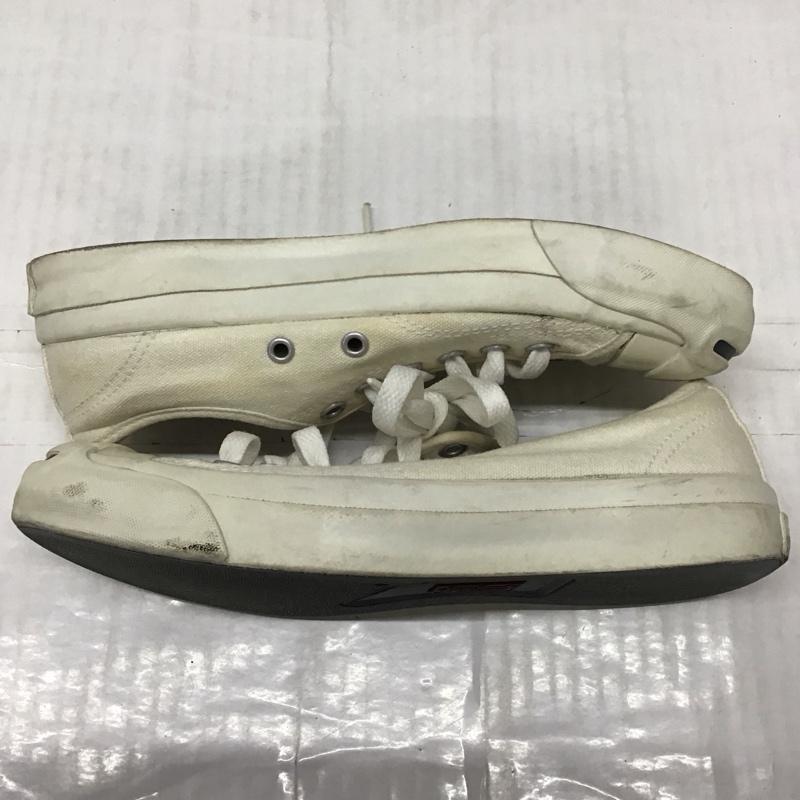 コンバース CONVERSE スニーカー スニーカー 1R193 JACK PURCELL ジャックパーセル 23.5cm 23.5cm ロゴ、文字 白 / ホワイト /  レディース USED 古着 中古 10118789