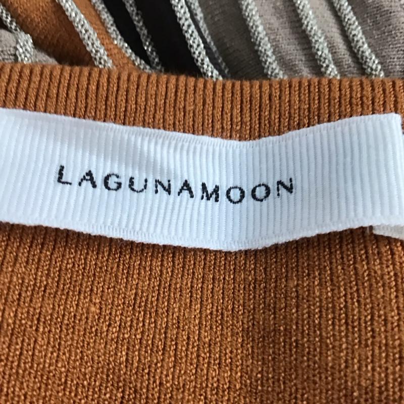 ラグナムーン LAGUNAMOON スカート ロングスカート 032010800001-01 パネルカラーニットスカート FREE  マルチカラー / マルチカラー /  レディース USED 古着 中古 10141570