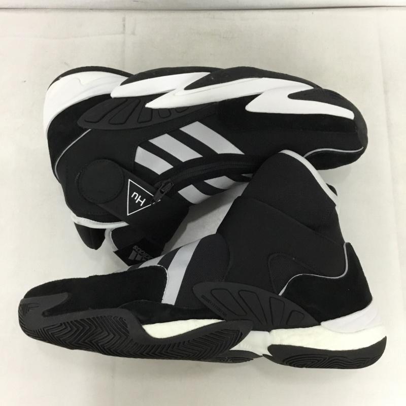 アディダス adidas スニーカー スニーカー EG9919 PHARRELL WILLIAMS PW 0 TO 60 BOS 28.5cm 箱有 28.5cm ロゴ、文字 黒 / ブラック / X 銀 / シルバー /  メンズ USED 古着 中古 10148850
