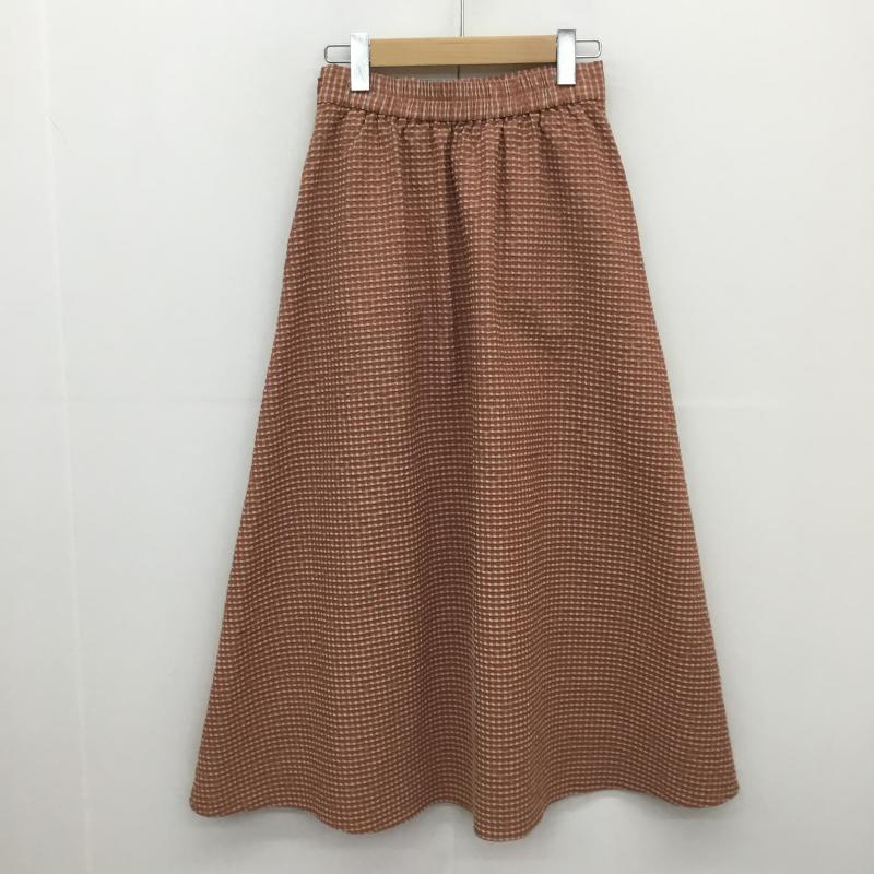 フリークスストア FREAK S STORE スカート ロングスカート FREAK S STORE 1113248903247 23ss VINTAGEチェックスカート FREE チェック 赤 / レッド / X ベージュ / ベージュ / X 橙 / オレンジ /  レディース USED 古着 中古 10129676