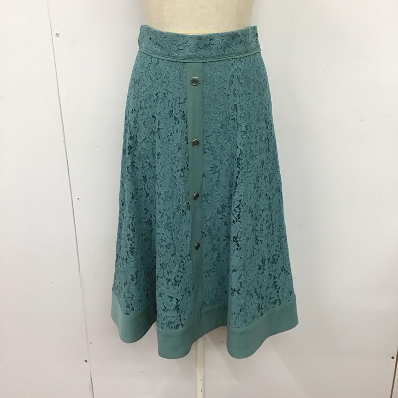 ミッシュマッシュ MISCH MASCH スカート ひざ丈スカート 38  水色 / ライトブルー /  レディース USED 古着 中古 10124570