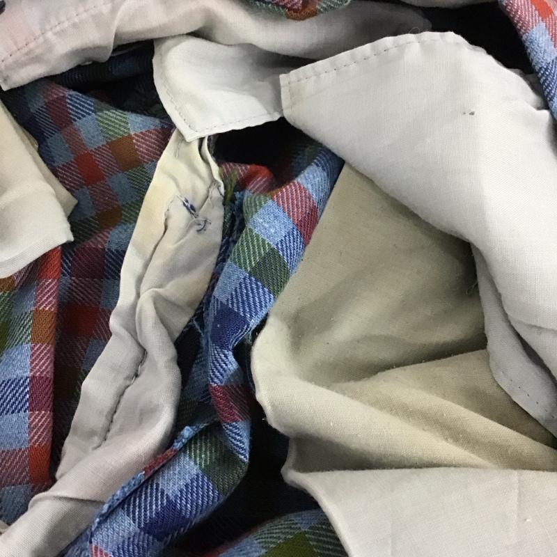 古着 USED パンツ スラックス MW チェック マルチカラー / マルチカラー /  メンズ USED 古着 中古 10106664