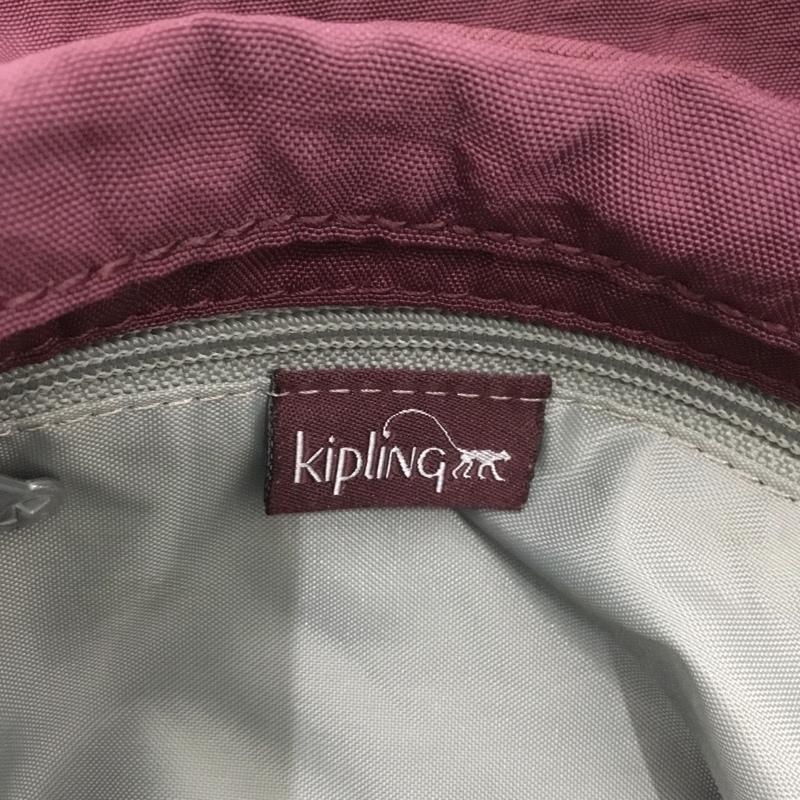 キプリング kipling ショルダーバッグ ショルダーバッグ ロゴ、文字 紫 / パープル /  レディース USED 古着 中古 10141948