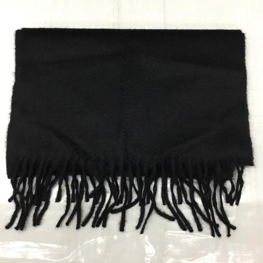 ブルックスブラザーズ BROOKS BROTHERS マフラー マフラー カシミヤ スコットランド ロゴ、文字 黒 / ブラック /  メンズ USED 古着 中古 10113641