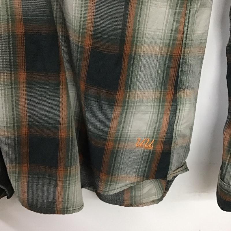 ユニクロ UNIQLO シャツ、ブラウス 長袖 332-072012 アンダーカバー コラボチェックシャツ L チェック マルチカラー / マルチカラー /  メンズ USED 古着 中古 10141106