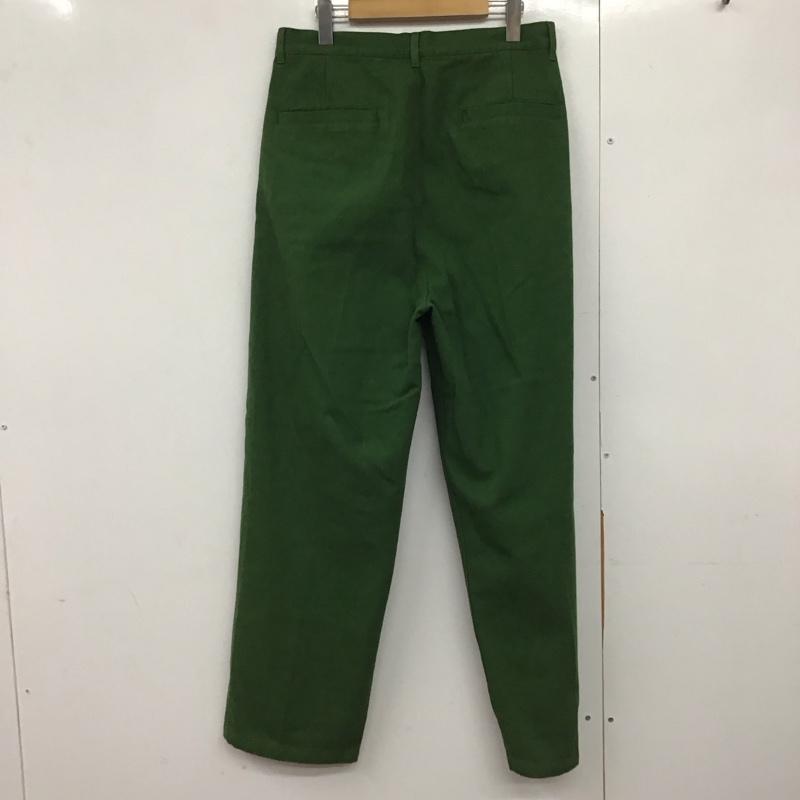 アーバンリサーチ URBAN RESEARCH パンツ チノパン チノパン ワイドパンツ カジュアルパンツ L 無地 緑 / グリーン /  メンズ USED 古着 中古 10142376