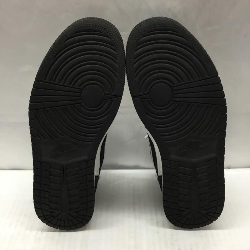 ナイキ NIKE スニーカー スニーカー DD9337-106 WMNS AIR JORDAN 1 LOW SE UTL 28.5cm 28.5cm ロゴ、文字 白 / ホワイト / X 黒 / ブラック / X 赤 / レッド /  メンズ USED 古着 中古 10109383