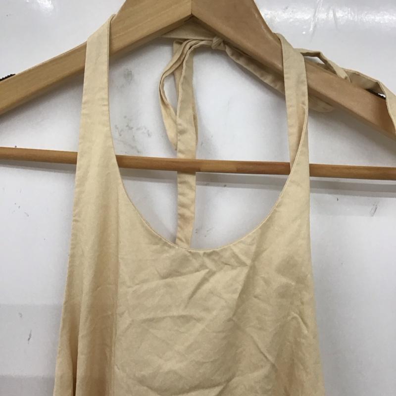 ザラ ZARA ワンピース ロングスカート S 無地 アイボリー / アイボリー /  レディース USED 古着 中古 10129402