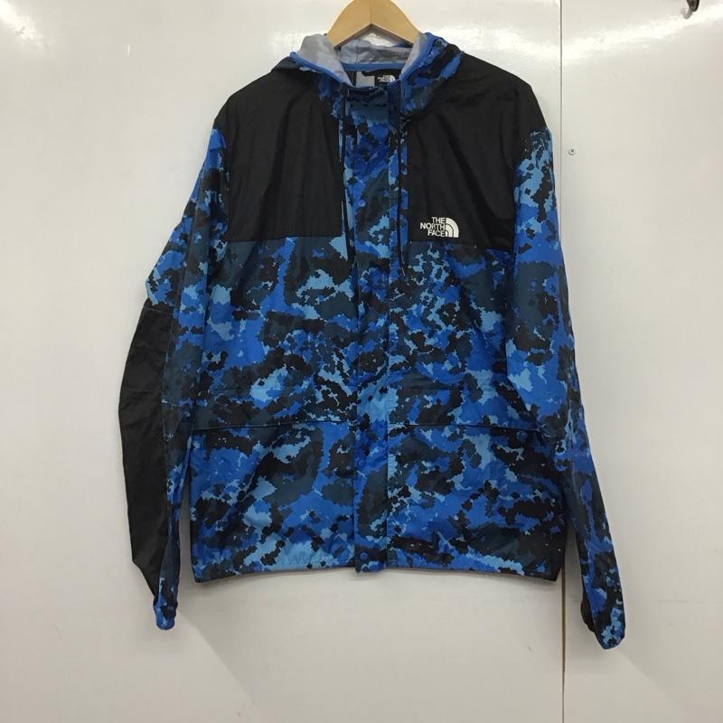 ザノースフェイス THE NORTH FACE ジャケット、上着 ジャンパー、ブルゾン nf00ch37 マウンテンジャケットウインドブレーカー ジップアップナイロンジャケット L プリント マルチカラー / マルチカラー /  メンズ USED 古着 中古 10144172