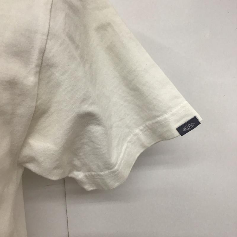 チャレンジャー CHALLENGER Tシャツ 半袖 半袖カットソー 無地Tシャツ クルーネックカットソー S 無地 白 / ホワイト /  メンズ USED 古着 中古 10124469