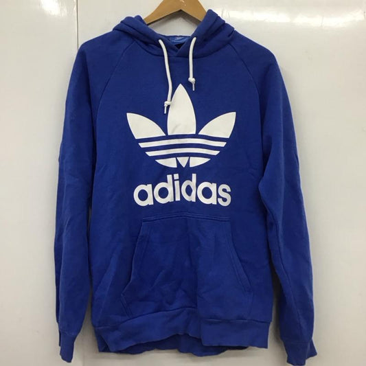 アディダスオリジナルス adidas originals パーカー 長袖 br4189 長袖パーカー プルオーバーパーカー 0 ロゴ、文字 青 / ブルー /  メンズ USED 古着 中古 10131378