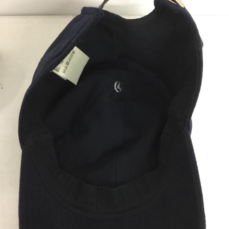 ザノースフェイス THE NORTH FACE 帽子 キャップ NN8851N パープルレーベル コーデュロイ ロゴ、文字 紺 / ネイビー /  メンズ USED 古着 中古 10138132