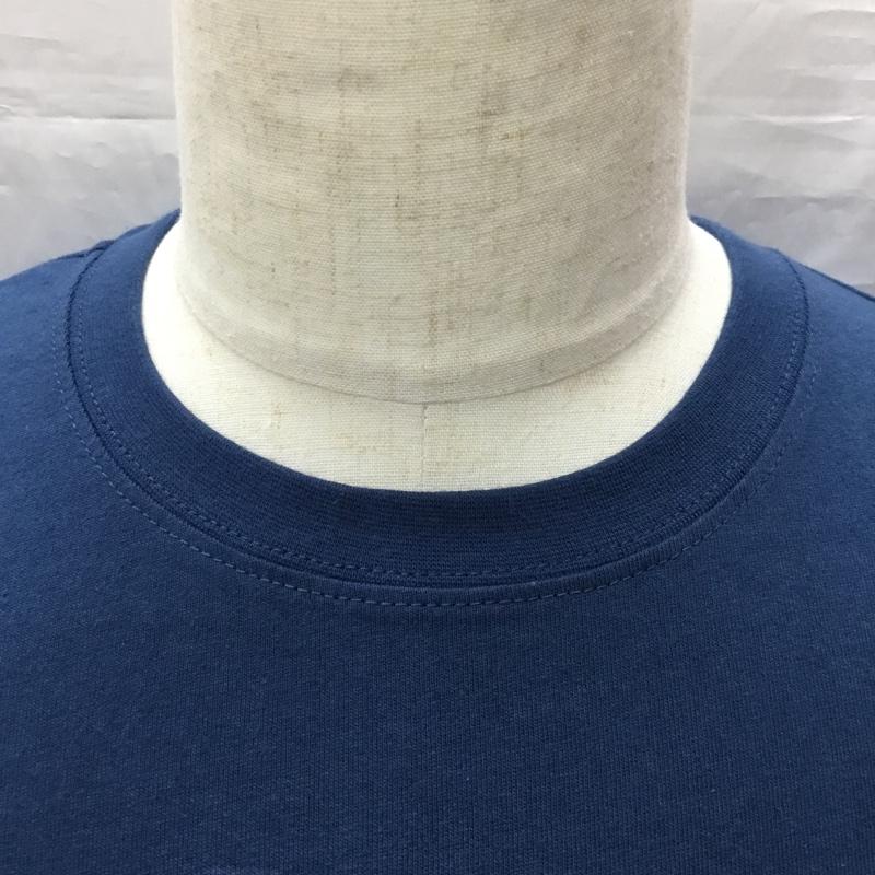 レイジブルー RAGEBLUE Tシャツ 半袖 半袖カットソー プリントTシャツ クルーネックカットソー M ロゴ、文字 青 / ブルー /  メンズ USED 古着 中古 10113875