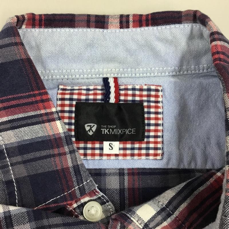 ザ ショップ ティーケー THE SHOP TK シャツ、ブラウス 長袖 長袖シャツ カラーシャツ ポケットシャツ 長袖カットソー チェックシャツ S チェック マルチカラー / マルチカラー /  メンズ USED 古着 中古 10116160