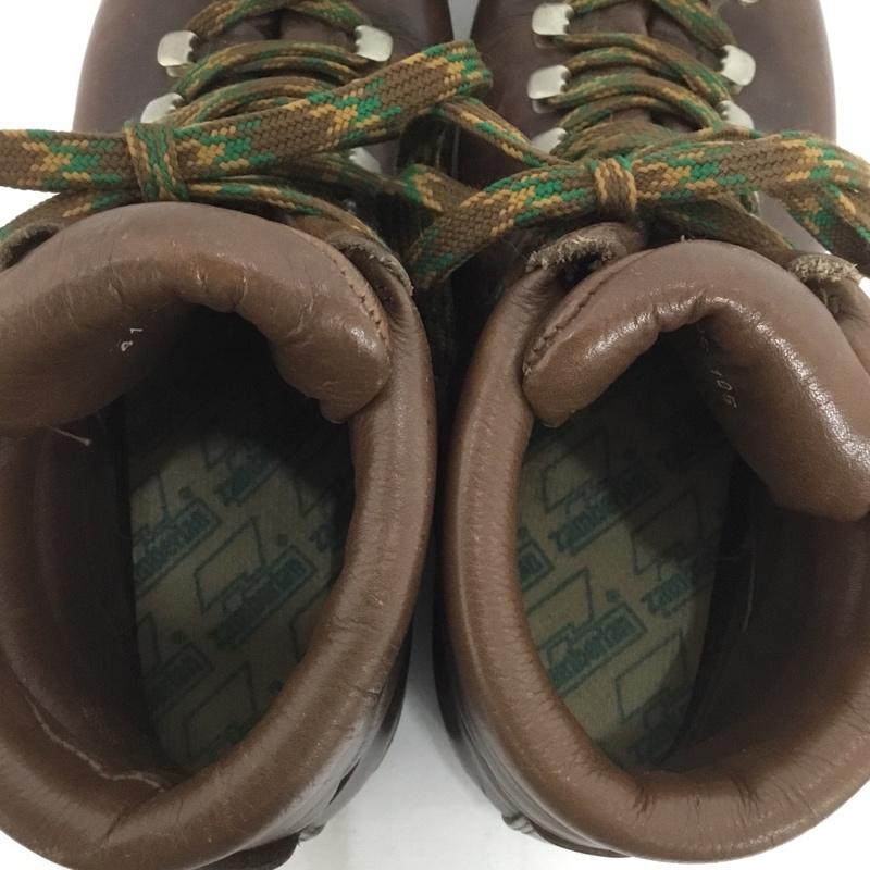 ザンバラン ZAMBERLAN アウトドアシューズ アウトドアシューズ 265 登山靴 トレッキングブーツ 41 ロゴ、文字 茶 / ブラウン /  メンズ USED 古着 中古 10141036