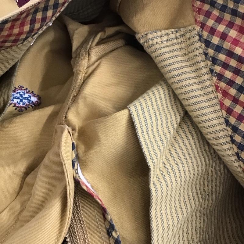 ブルックスブラザーズ BROOKS BROTHERS パンツ チノパン 86988-026 刺繍 Ｗ30 L32 30インチ 総柄 キャメル / キャメル /  メンズ USED 古着 中古 10111189