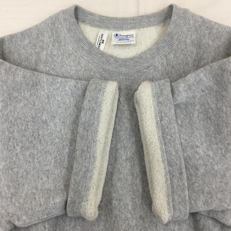 チャンピオン Champion トレーナー 半袖 C8-F002 M 無地 灰 / グレー /  メンズ USED 古着 中古 10140934