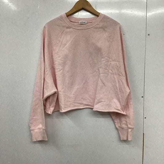 レプシィム LEPSIM トレーナー 長袖 長袖 FREE 無地 桃 / ピンク /  レディース USED 古着 中古 10135067