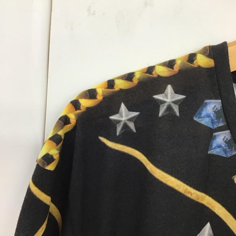 ザラメン ZARA MAN Tシャツ 半袖 半袖カットソー プリントTシャツ クルーネックカットソー L プリント マルチカラー / マルチカラー /  メンズ USED 古着 中古 10131131