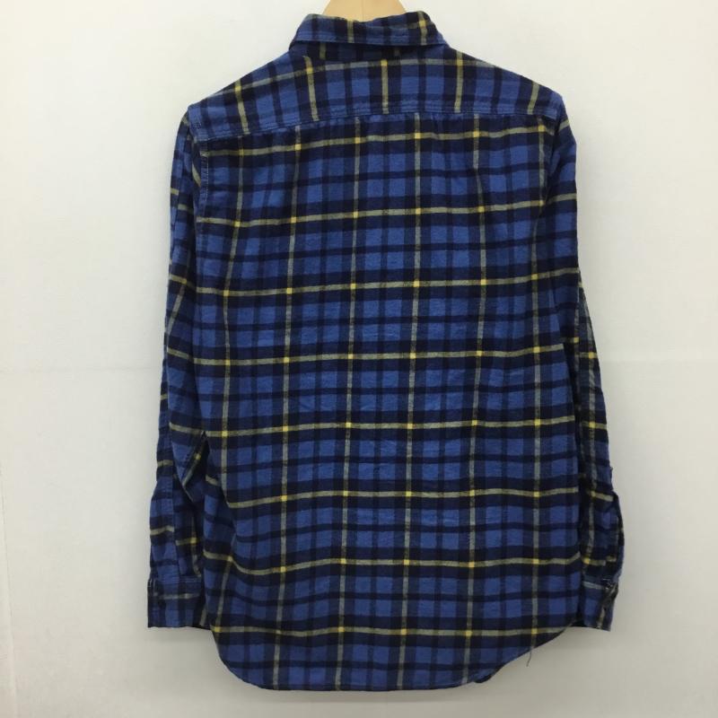 ニールキャサディーレイルロード NEALCASSADYRAILROAD シャツ、ブラウス 長袖 チェック 青 / ブルー /  メンズ USED 古着 中古 10143872