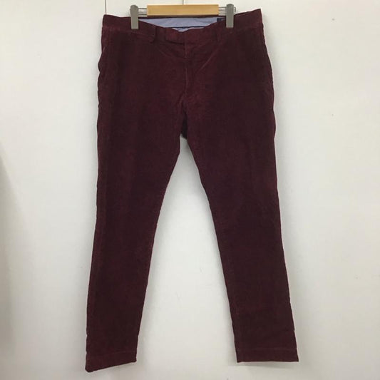 ポロラルフローレン POLO RALPH LAUREN ボトムス ボトムス コーデュロイ 34インチ 無地 えんじ / ワインレッド /  メンズ USED 古着 中古 10108067