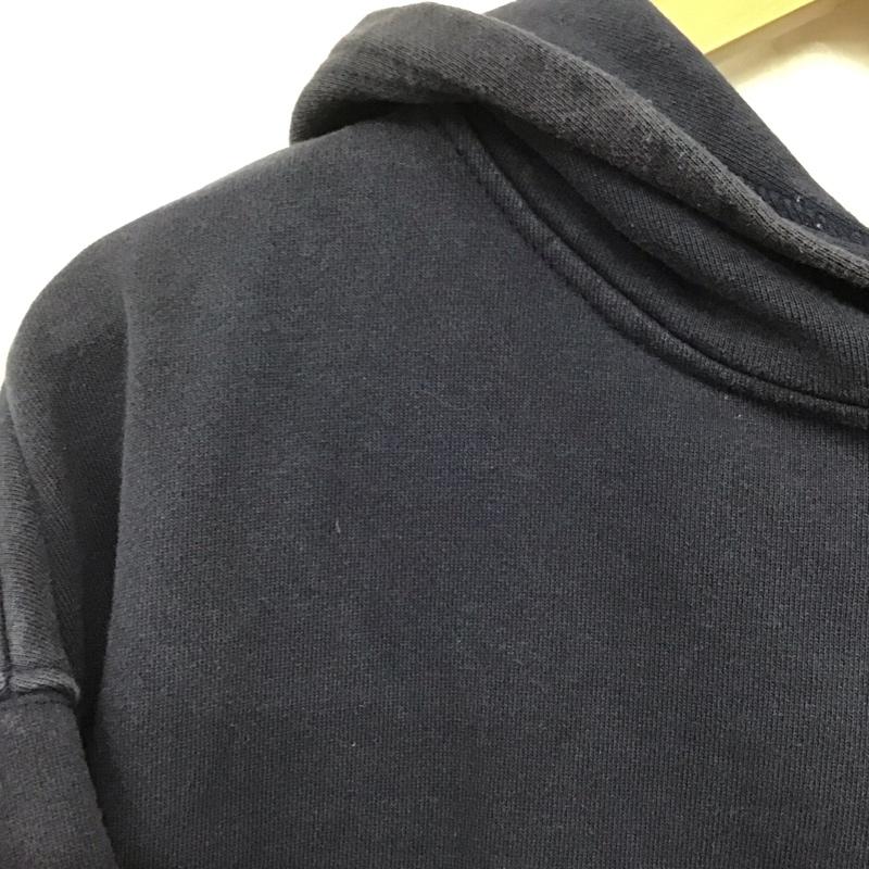 コモンベース Common Base パーカー 長袖 長袖パーカー プルオーバーパーカー スウェット L 無地 紺 / ネイビー /  メンズ USED 古着 中古 10140806