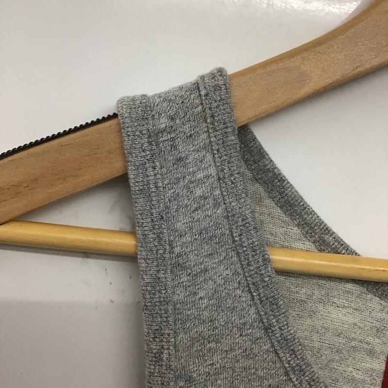 シュプリーム Supreme トップス トップス 15SS Small Box Tank Top タンクトップ S ロゴ、文字 灰 / グレー /  メンズ USED 古着 中古 10144030