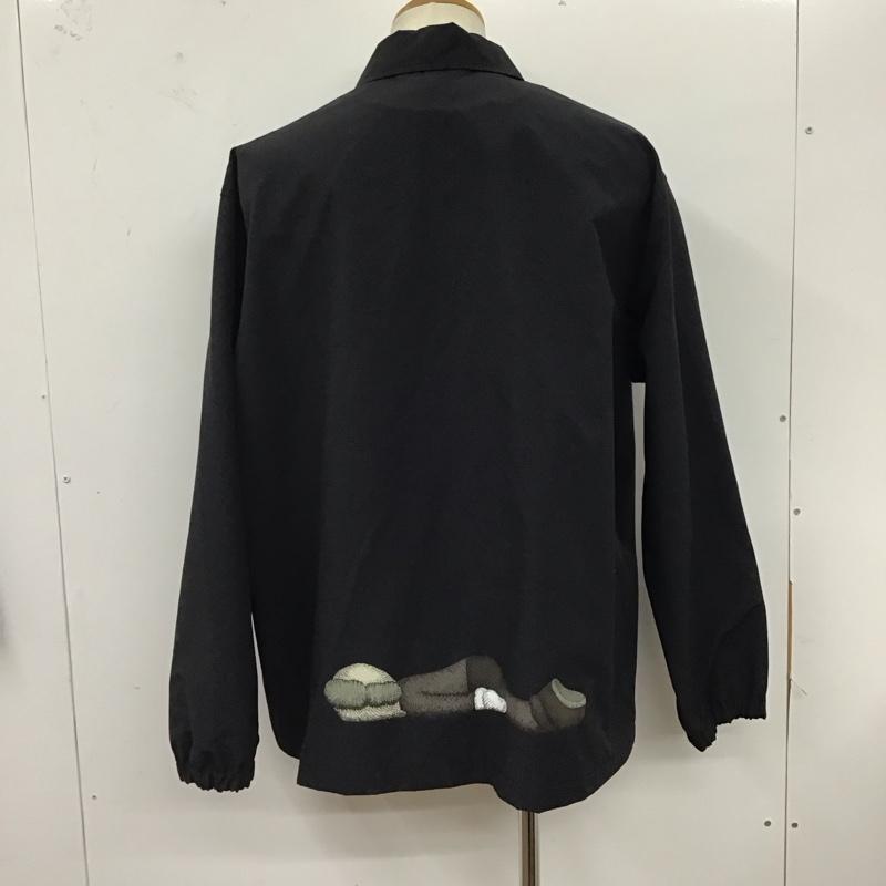 ユニクロ UNIQLO ジャケット、上着 ジャケット、ブレザー 311-474138 カウズ ウォーホル コーチジャケット KAWS WARHOL タグ付き XXL プリント 黒 / ブラック /  メンズ USED 古着 中古 10121307