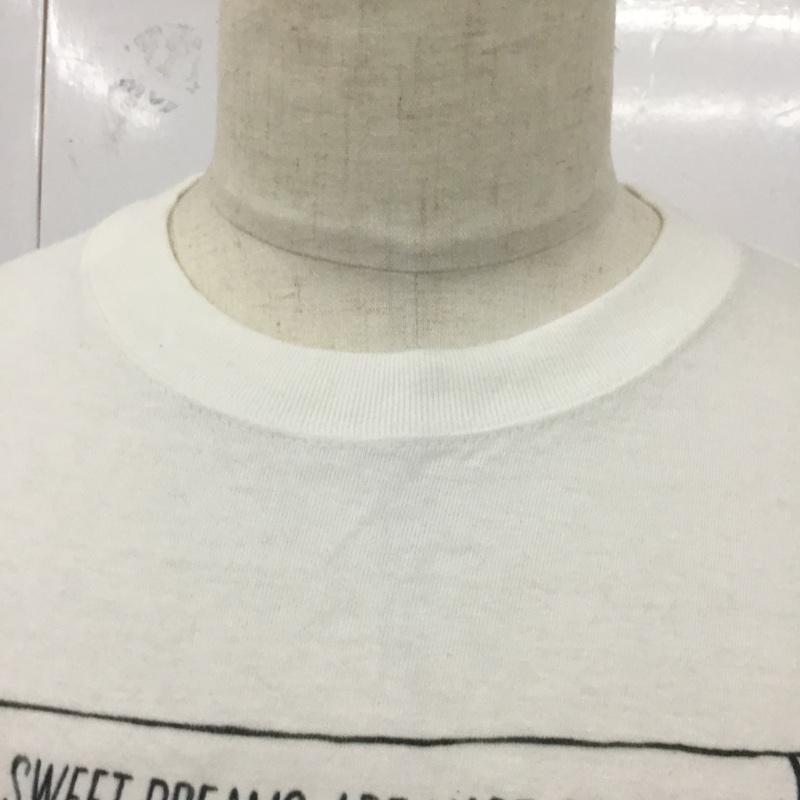 サノバチーズ SON OF THE CHEESE Tシャツ 半袖 半袖カットソー プリントTシャツ クルーネックカットソー M プリント 白 / ホワイト /  メンズ USED 古着 中古 10120841
