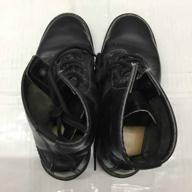 ドクターマーチン Dr.Martens ブーツ ショートブーツ 8ホール 無地 黒 / ブラック /  メンズ USED 古着 中古 10110504