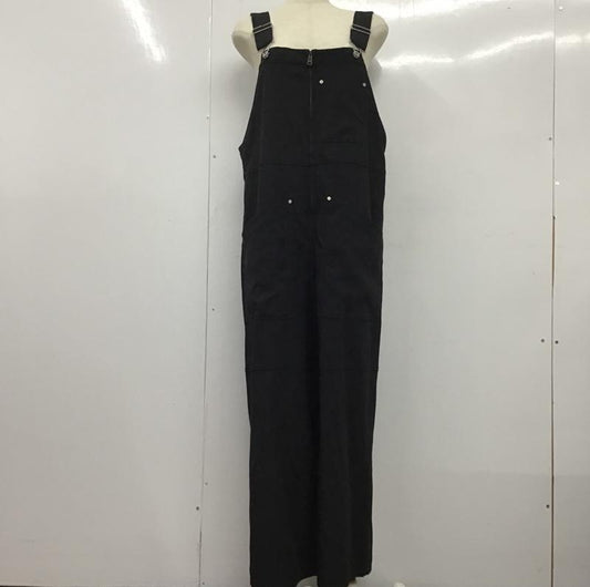 スライ SLY サロペット・オーバーオール サロペット、オーバーオール 030FSY33-3440 WOVEN WORK SALOPETTE 1 無地 黒 / ブラック /  レディース USED 古着 中古 10133361