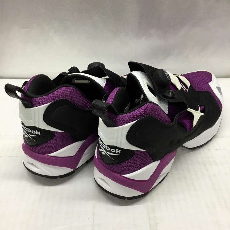 リーボック Reebok スニーカー スニーカー GX2662 INSTAPUMP FURY 95 28cm 28.0cm ロゴ、文字 白 / ホワイト / X 黒 / ブラック / X 紫 / パープル /  メンズ USED 古着 中古 10119899