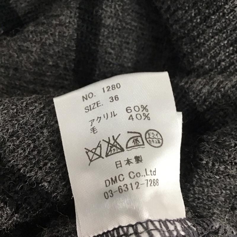 マイカ＆ディール MICA&DEAL ワンピース ひざ丈スカート ニットワンピース 36 ボーダー柄 マルチカラー / マルチカラー /  レディース USED 古着 中古 10136654