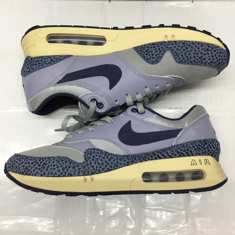 ナイキ NIKE スニーカー スニーカー DV7525 001 AIR MAX 1 86 PRM 28.5cm 箱有 28.5cm ロゴ、文字 紺 / ネイビー / X 紫 / パープル / X 灰 / グレー /  メンズ USED 古着 中古 10113521