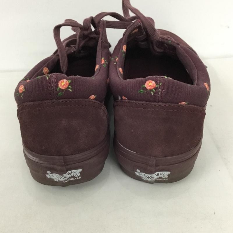 バンズ VANS スニーカー スニーカー 721278 28cm ローカット 28.0cm 花柄 紫 / パープル /  メンズ USED 古着 中古 10131673