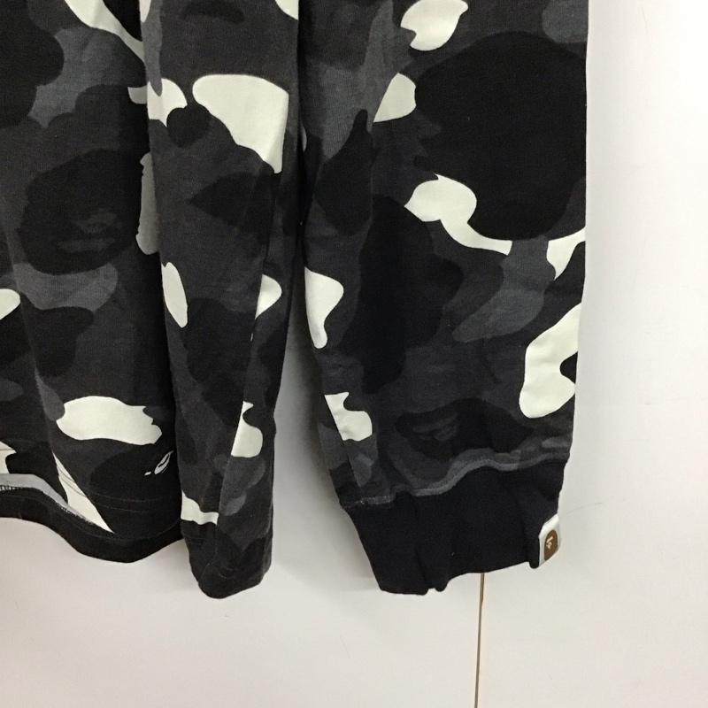 アベイシングエイプ A BATHING APE カットソー 長袖 長袖カットソー プリントカットソー クルーネック XXL プリント マルチカラー / マルチカラー /  メンズ USED 古着 中古 10140859