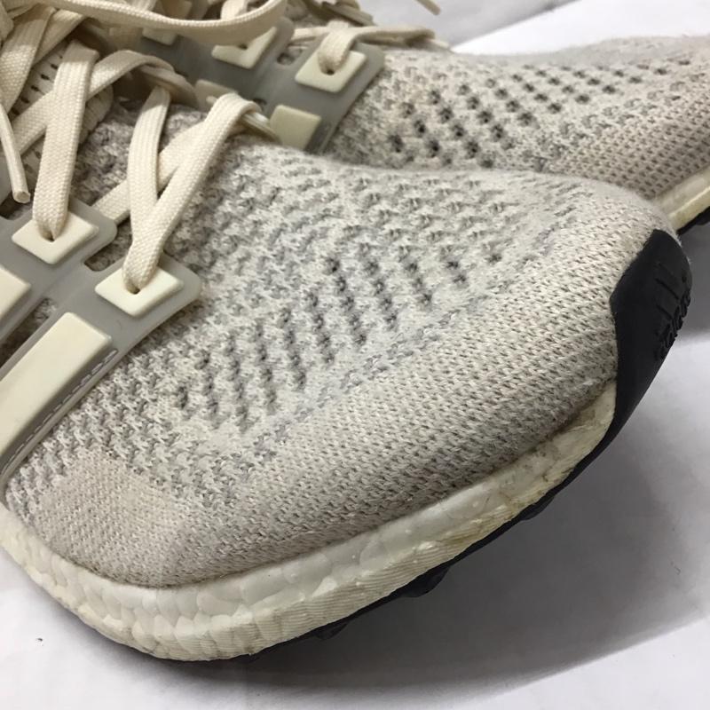 アディダス adidas スニーカー スニーカー BB7802 ULTRA BOOST 26.5cm 26.5cm ロゴ、文字 アイボリー / アイボリー /  メンズ USED 古着 中古 10118768