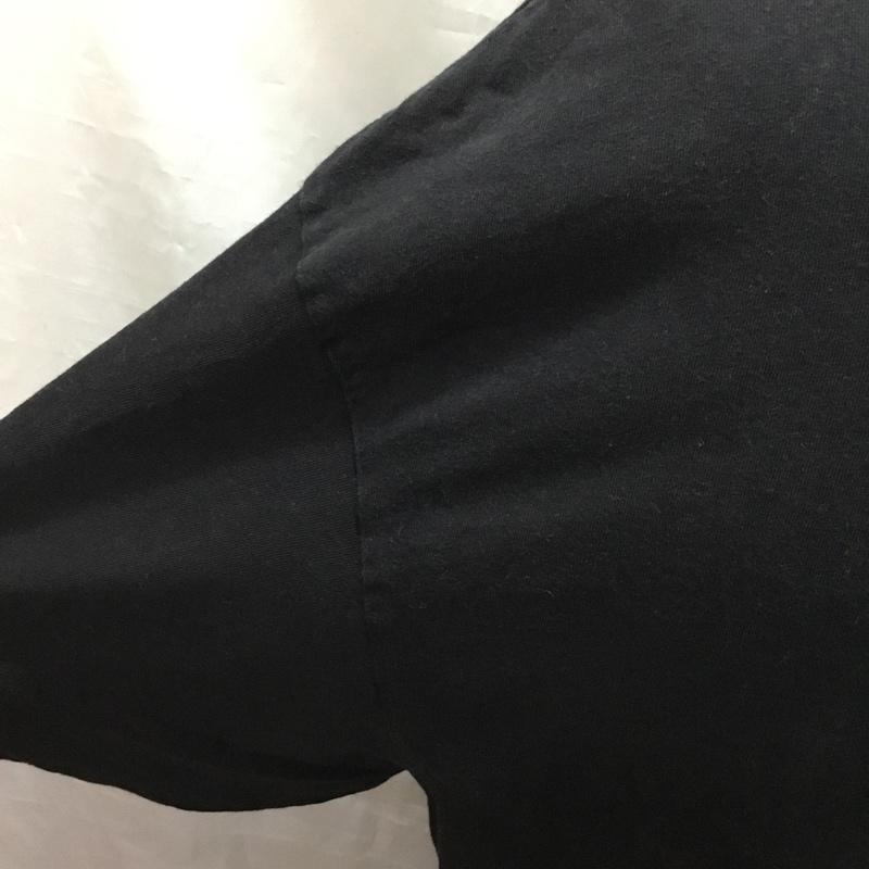 カーハート Carhartt Tシャツ 半袖 半袖カットソー プリントTシャツ クルーネックカットソー XL ロゴ、文字 黒 / ブラック /  メンズ USED 古着 中古 10120463